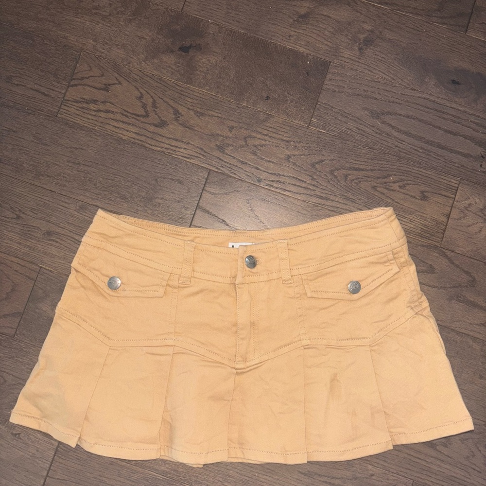 I.AM.GIA Tan Skater Skirt
